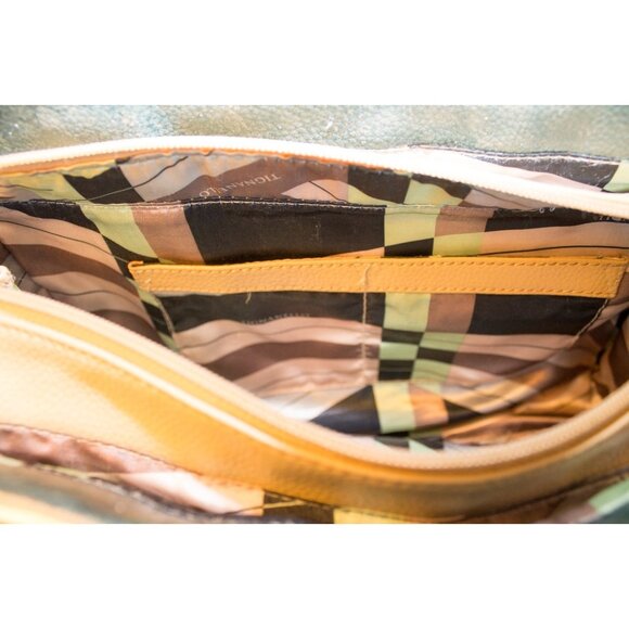 Tignanello Faux Leather Bag – Hand-Painted, Restored, Revitalized. - Picture 6 of 12